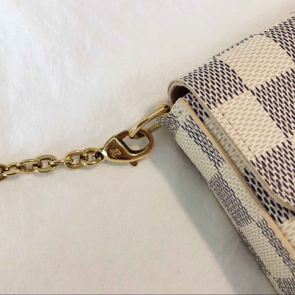 ‼️SOLD‼️ Louis Vuitton Felicie Pochette Damier - Picture 7 of 10
